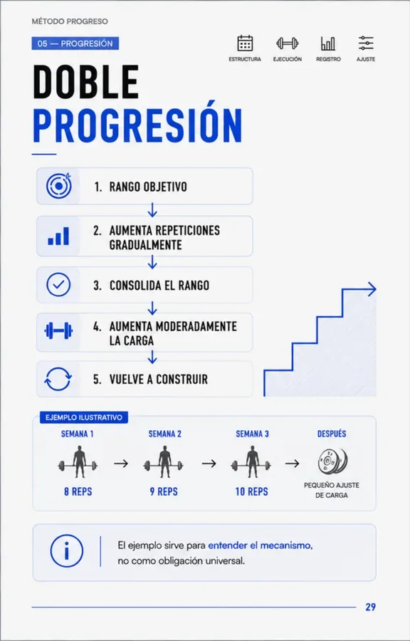 Página de doble progresión